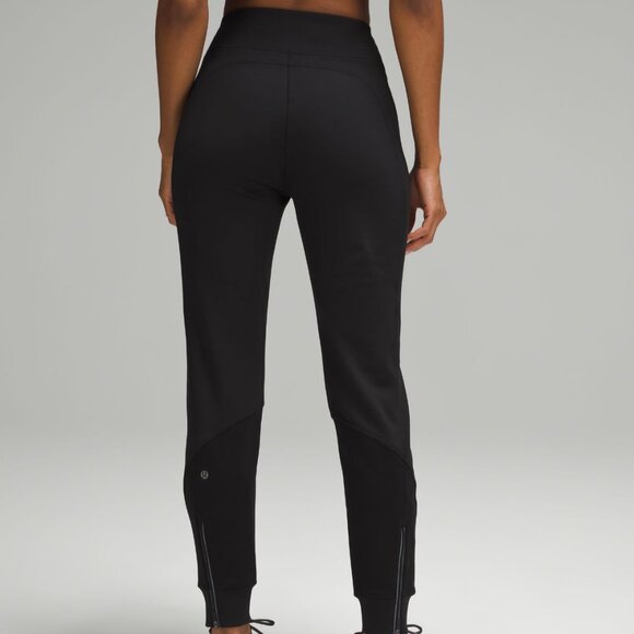 Cold Weather High-Rise Running Jogger Full Length - Picture 3 of 7